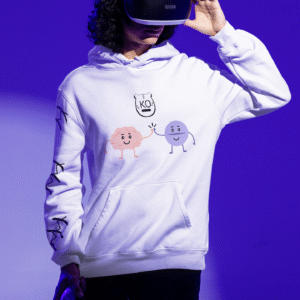 Sweat à capuche imprimé H/F